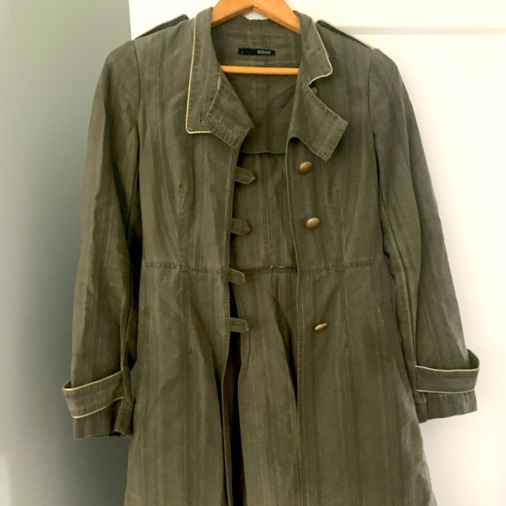 Military style trench by Australian brand Seduce.